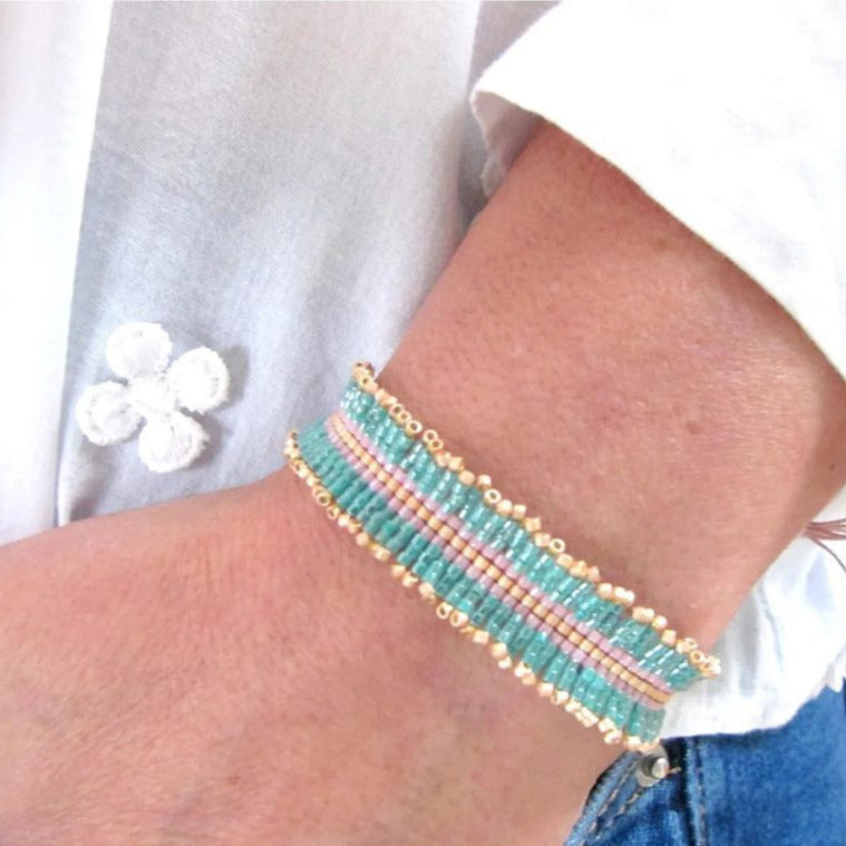 Miyuki Bracelet – Sea Breeze