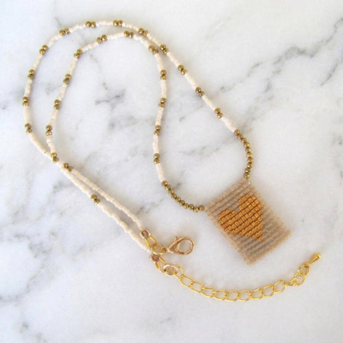 Bohemian Miyuki Bead Necklace – Encanto