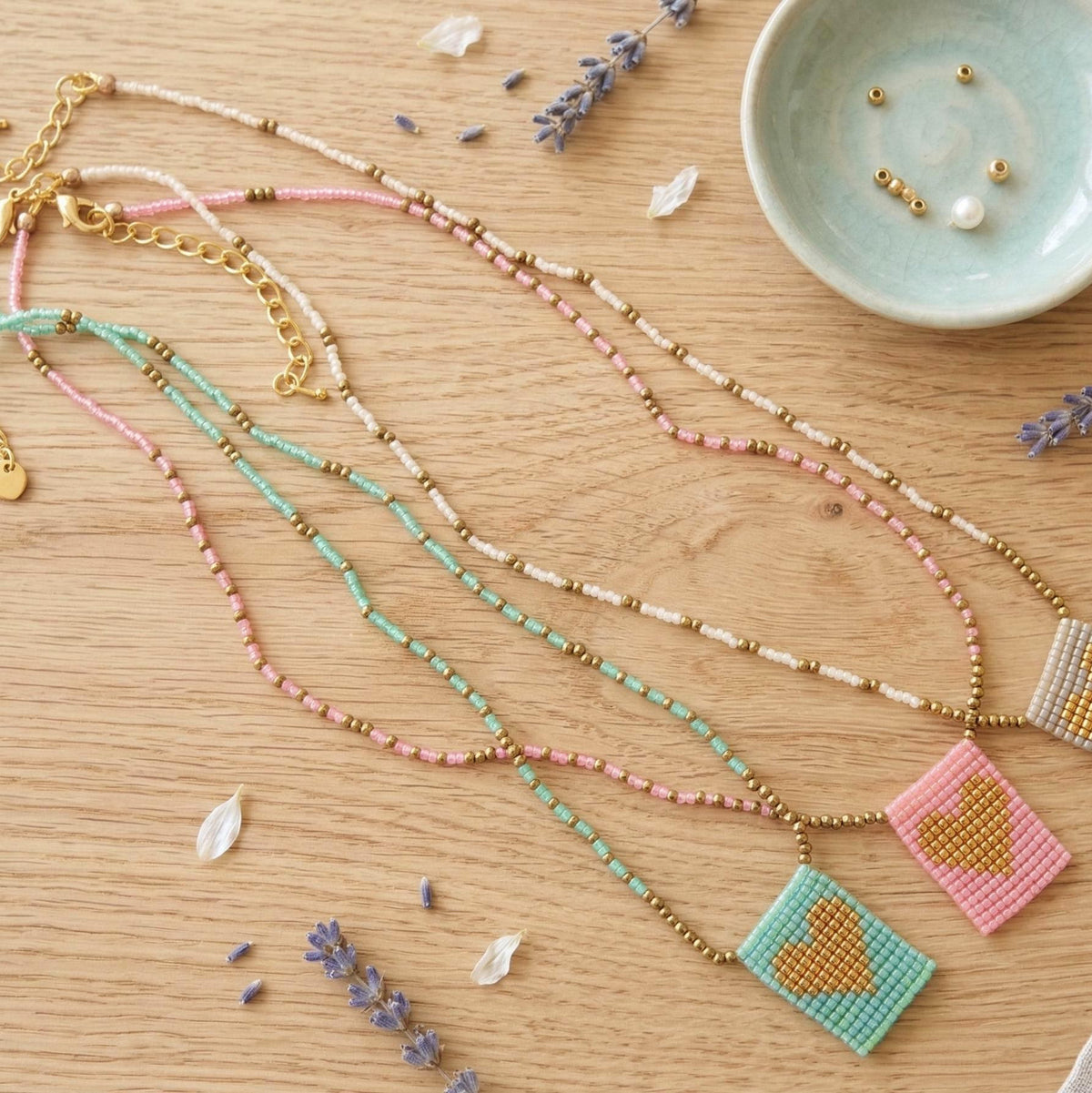 Bohemian Miyuki Bead Necklace – Encanto
