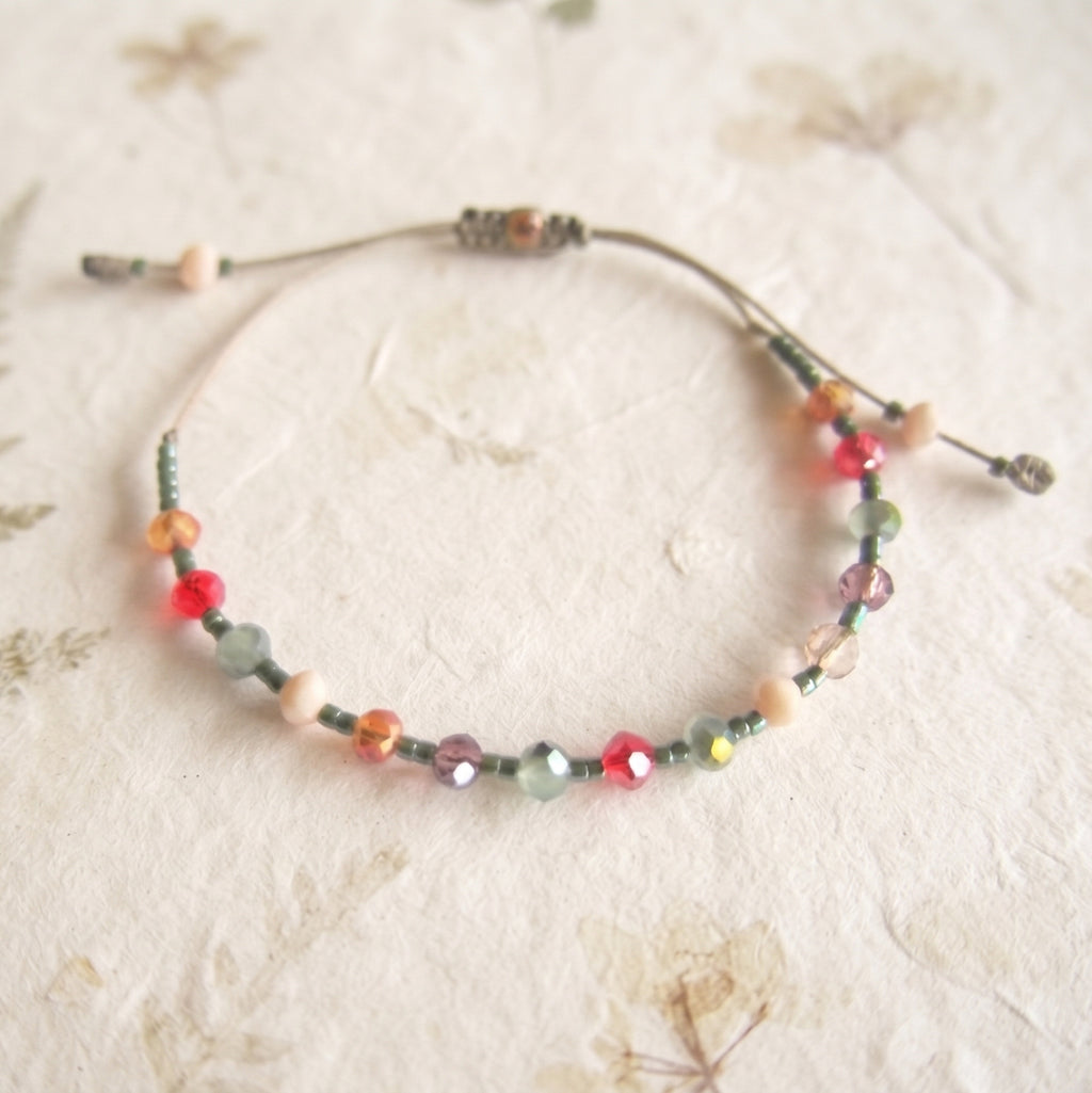Armband aus Glasperlen & Miyuki – Aurora