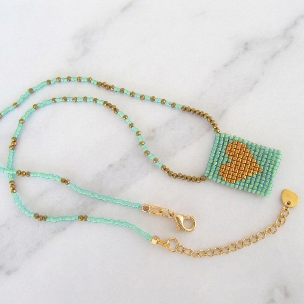 Bohemian Miyuki Bead Necklace – Encanto