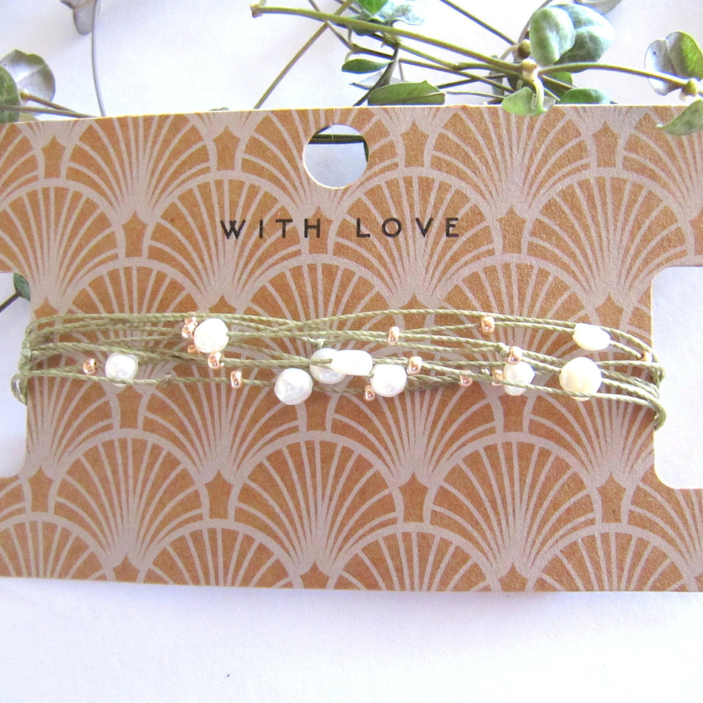 Bohemian Pearl Bracelet – Alba