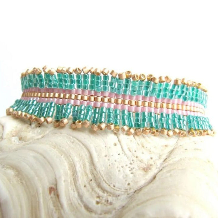 Miyuki Bracelet – Sea Breeze
