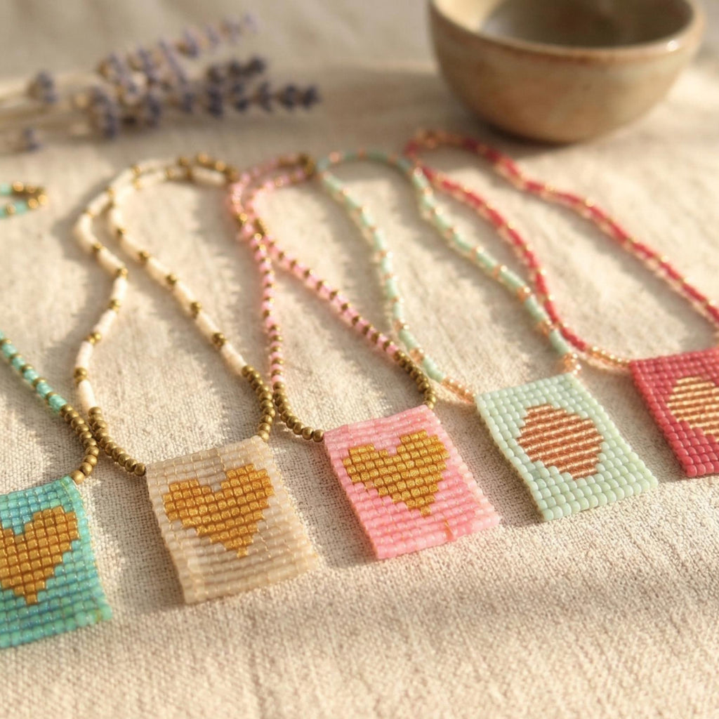 Bohemian Miyuki Bead Necklace – Encanto