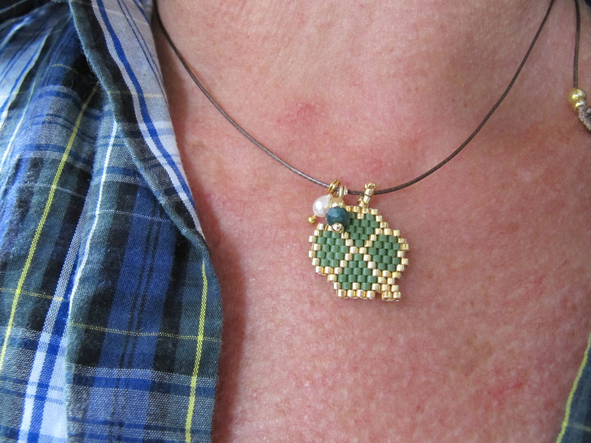 Collar Amuleto de la Suerte – Trébol