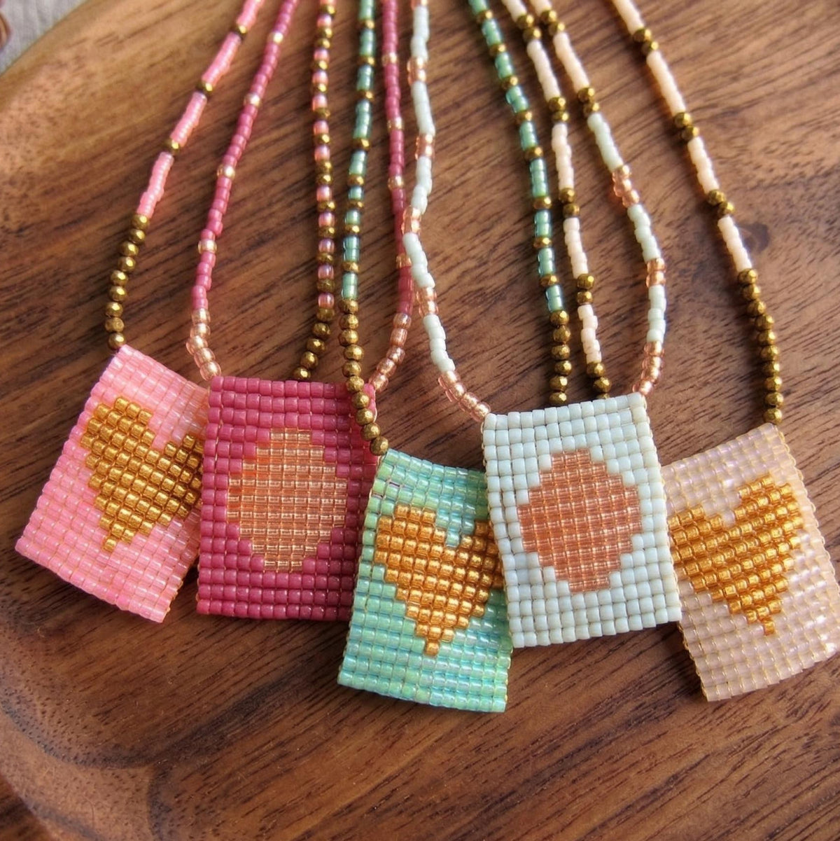 Bohemian Miyuki Bead Necklace – Encanto