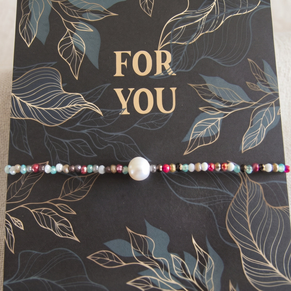 Bracciale Cristallo & Perla – Giardino Segreto