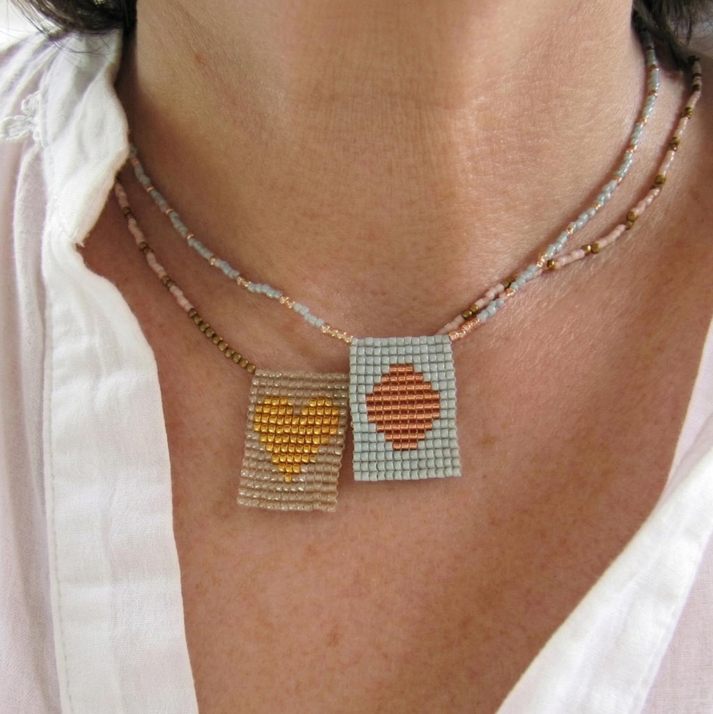Bohemian Miyuki Bead Necklace – Encanto