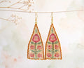 Pendientes Artesanales de Cuentas Miyuki – Jardín Atemporal