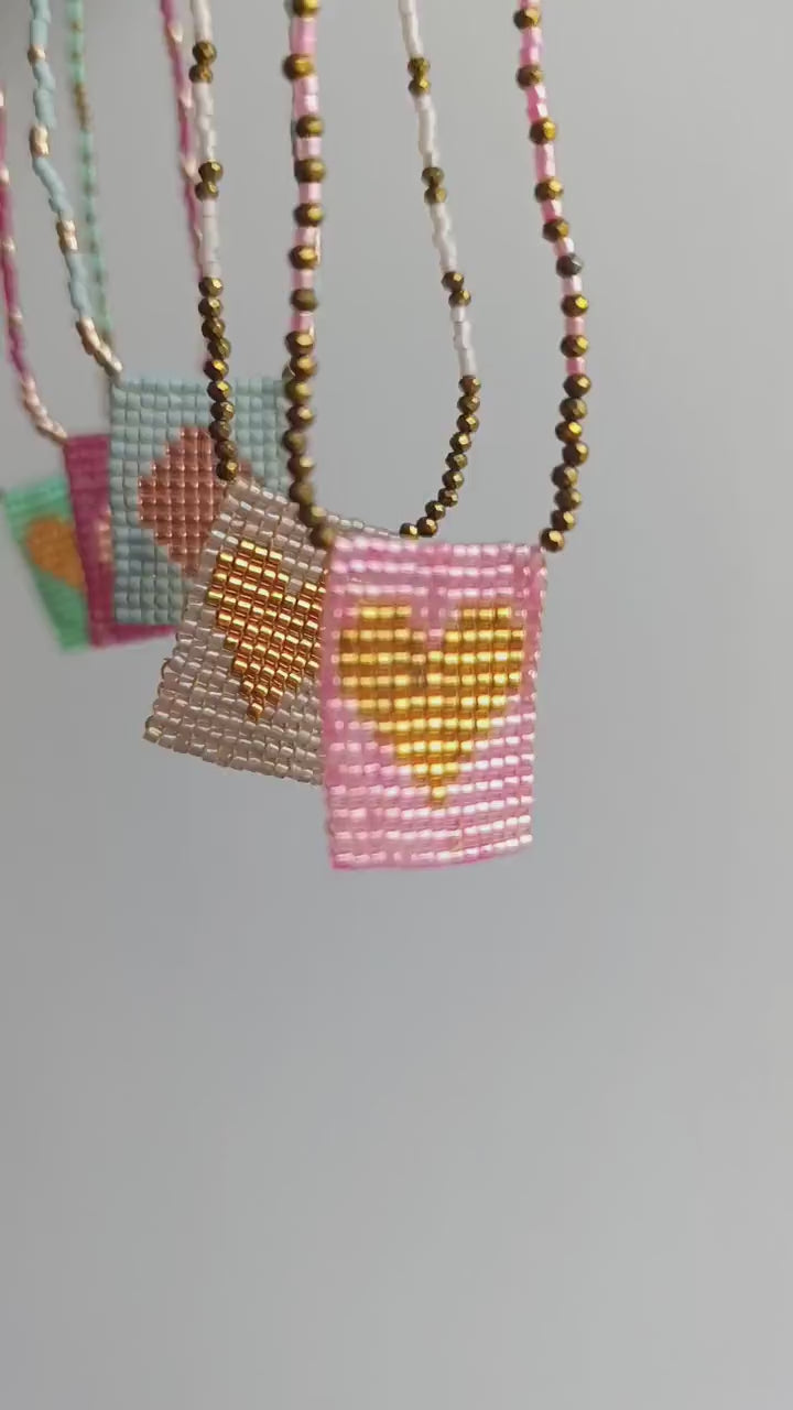 Bohemian Miyuki Bead Necklace – Encanto
